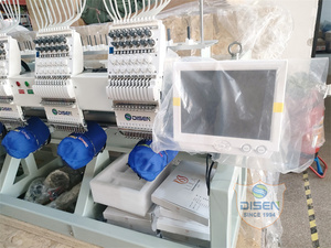 Machines à broder et à coudre industrielles à 6, 8, 10 têtes pour casquettes et chemises, avec 4 aiguilles de rechange, à prix inférieur, à vendre - Product Image 5