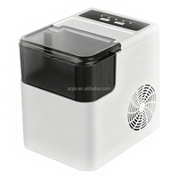Machine à glaçons compacte à production rapide, 1,6 L, 12 kg/24h, 7 glaçons, vente chaude, directement de l'usine, portable pour usage domestique