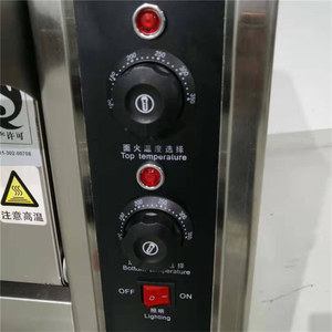 Horno de gas de dos pisos y dos bandejas para fábrica de alimentos, panadería, nuevo, con garantía remota de un año, automático - Product Image 6