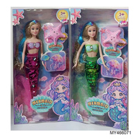 Jouets pour enfants en gros, poupée sirène pour filles de 11,5 pouces, corps solide, poupée de mode sirène princesse pour enfant, cadeau pour bébé