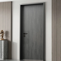 Porte intérieure en aluminium invisible sans cadre, design moderne, insonorisée, résistante au vent, taille personnalisée, installation facile