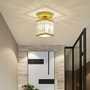 水晶灯阳台中式入口照明入口走廊灯豪华吸顶灯现代方式通过新simp - Product Image 5