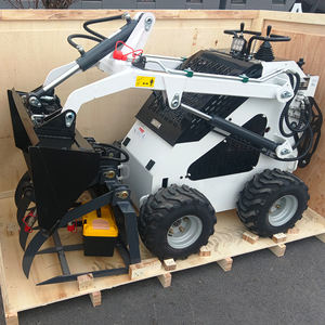 Nouveau Ce Epa Chine Fabricant <span class=keywords><strong>Mini</strong></span> chargeuses sur chenilles Moins cher Puissant Roue Minicargador Seau Jardin Skid Steer Loader - Product Image 1