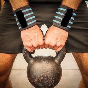 ที่มีสีสันมืออาชีพรั้งข้อมือสนับสนุนยิมข้อมือห่อด้วยห่วง<span class=keywords><strong>นิ้ว</strong></span>หัวแม่มือ - Product Image 6