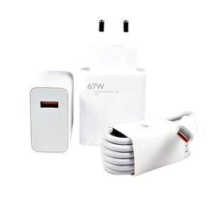 Turbo cargador original de fábrica, adaptador de corriente de 67W, 1m, cable USB tipo C, teléfono móvil, USB GAN Cube para <span class=keywords><strong>Mi</strong></span> <span class=keywords><strong>10t</strong></span> K40 note 9 10 <span class=keywords><strong>Pro</strong></span> - Product Image 1