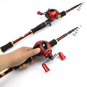 Newbility 1.8m 2.1m 2.4m 2.7m moulinet de pêche et leurre télescopique poids <span class=keywords><strong>7</strong></span>-<span class=keywords><strong>28g</strong></span> M <span class=keywords><strong>canne</strong></span> de pêche au lancer électrique Kit de ligne de leurre Combo - Product Image 3