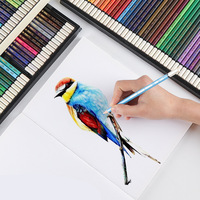Suministros de Arte de 36 colores para dibujar y dibujar para adultos, lápices de colores de núcleo suave para colorear