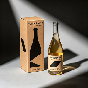 Boîte en bois écologique OEM ODM avec couvercle et base, impression UV, petite série, pour collection de vins naturels, emballage de stockage - Product Image 3