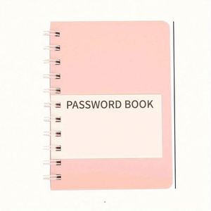Mini Libreta de Direcciones Promocional A3 de Cuero con Espiral, 80 Hojas con Acabado Brillante, Planificador de Inicio de Sesión de Cuentas de Internet y Contraseñas - Product Image 3