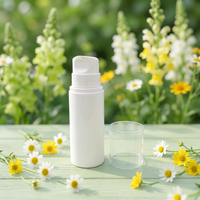 Flacon cosmétique sans air 30ml 50ml 100ml 5ml en plastique PP pour sérum de soin de la peau