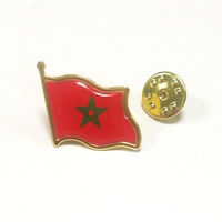 Usine Maroc Drapeau Épinglettes En Vrac Métal Marocain Broche Badge Souvenir pour Hommes Femmes Vêtements Sacs Chapeaux