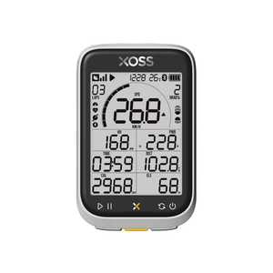 Ordinateur de vélo GPS XOSS G3+ avec écran LCD segmenté de 2,8 pouces, étanche IP67, BLE5.0/ANT+, compatible BeiDou Satellite et Strava, entraînement cycliste - Product Image 1