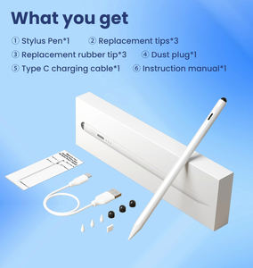 2025 nuevo <span class=keywords><strong>diseño</strong></span> Stylus Pen <span class=keywords><strong>para</strong></span> <span class=keywords><strong>iPad</strong></span> con sensibilidad a la inclinación accesorio magnético USB C carga batería de larga duración - Product Image 2