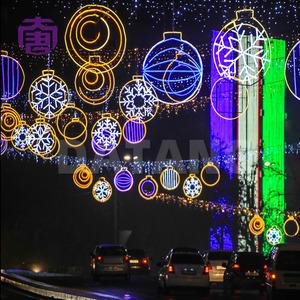ไฟ LED สายยาวสำหรับภายนอกอาคาร กันน้ำ IP65 ปรับสีได้ โครงเหล็ก ติดตั้งง่าย ดีไซน์ใหม่ ไฟตกแต่งวันหยุดคริสต์มาส - Product Image 5