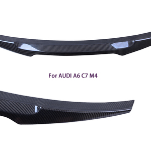 Alerón Trasero de Fibra de Carbono Estilo M4 para A6 C7 Sedán, 2012-2015 - Product Image 3
