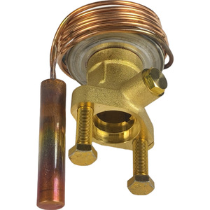 Thermal Expansion Valve XB 1019 Brass <b>Refrigeration</b> Parts With Coil And Bulb For Cooling Systems - Product Image 1
