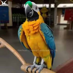 Pappagallo animato Animatronic animale a grandezza naturale del parco a tema personalizzato per la vendita - Product Image 3
