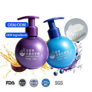 <span class=keywords><strong>Pasta</strong></span> Dental Vegana Herbal con Logotipo Privado Personalizado, Anti-<span class=keywords><strong>Gingivitis</strong></span>, Anti-Placa, SLS, con Maracuyá y Arándanos - Product Image 1
