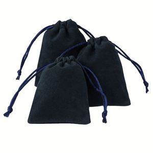 Bolsas de Joyería Imprimibles con Logotipo Personalizado, Bolsas de Seda para Dulces de Boda, Bolsas de Terciopelo con Cordón para Cosméticos - Product Image 1
