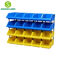 Cajas de Almacenamiento de Plástico PP Resistentes y Ecológicas Sinocube Personalizadas para Uso en Supermercados y Promociones