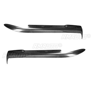 ฝาครอบตกแต่งไฟหน้ารถยนต์คาร์บอนไฟเบอร์ 1 คู่ สำหรับ BMW E36 ปี 1992 1993 1994 1995 1996 1997 1998 อุปกรณ์ตกแต่งรถยนต์ - Product Image 2
