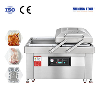 Machine d'emballage sous vide industrielle à chambre profonde, scelleuse sous vide robuste pour la viande, destinée aux usines de transformation alimentaire