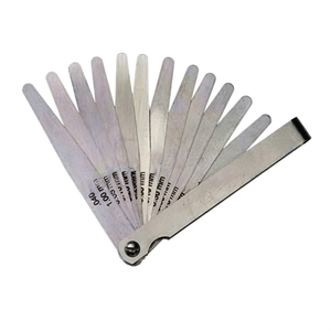 SUNTOOLS/STIPL Feeler Gauge 10 Leaves Stainless Steel Thickness Measurement Tool Model 1636 Jewelry Testing Equipment - Product Image 1