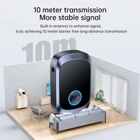 Transmisor Dos en Uno, Receptor Bluetooth 5.4, Adaptador de Audio Inalámbrico AUX de 3.5 mm, Receptores de Datos Compatibles con Computadora y Televisión