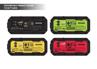 Boltpower Démarreur de Voiture Portable 12V 2000A 16000mAh Batterie au Lithium Booster Power Bank Lumière LED pour Tous Véhicules 12V Essence Diesel