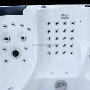 Sunrans 6m hors sol piscine sans fin natation extérieure <span class=keywords><strong>hydro</strong></span> <span class=keywords><strong>massage</strong></span> spa de natation à vendre - Product Image 5