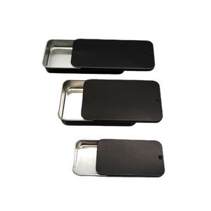 Contenitore Scatola <span class=keywords><strong>di</strong></span> <span class=keywords><strong>Latta</strong></span> con Coperchio Scorrevole per Piccoli Oggetti come Caramelle Cavi USB Pillole Orecchini Gioielli Balsamo - Product Image 5