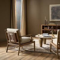 Chaise simple en bois massif de style minimaliste moderne, chaise design pour salon de luxe, canapés et chaises d'hôtel