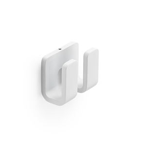 OUTLINE LINE - Paquete de 2 perchas para abrigos, blanco mate - Product Image 1