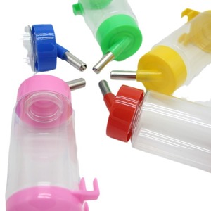Bouteille d'eau suspendue pour chiens et chats, 350ml, abreuvoir à tétine en plastique, fournitures pour animaux de compagnie - Product Image 5