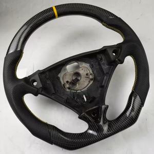 Volant de voiture en fibre de carbone pour Porsche Lenkrad Cayenne Panamera <span class=keywords><strong>911</strong></span> 997 985 981 Mk2 Boxster Cayman 987 Accessoires de voiture - Product Image 2