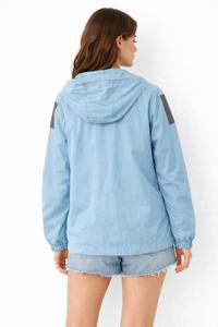 Veste à capuche ample imperméable et coupe-vent, vêtement d'extérieur confortable pour un usage quotidien, protection contre le vent et la pluie - Product Image 4