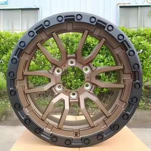 <span class=keywords><strong>ล้อ</strong></span>อัลลอย Flow Forming 4x4 ออฟโรด ขนาด <span class=keywords><strong>18</strong></span> นิ้ว 6x139.7 PCD 0 ET รุ่น DX023 - Product Image 1