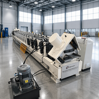Machine de formage à rouleaux entièrement automatique à grande vitesse pour planches d'échafaudage en acier galvanisé, ligne de production de découpe hydraulique PLC