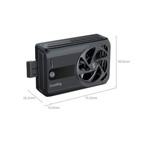 Ventilador de Refrigeración para Cámara SmallRig 5329 con Batería Integrada, Montaje Directo, Refrigeración Activa para Sony <span class=keywords><strong>A7</strong></span> IV A7S <span class=keywords><strong>III</strong></span> FX3 FX30 <span class=keywords><strong>Canon</strong></span> R5 II - Product Image 6