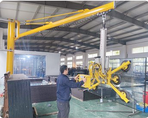 رافعة زجاجية بأربعة أكواب شفط مع محرك وصندوق تروس PLC منخفض الضوضاء - Product Image 3