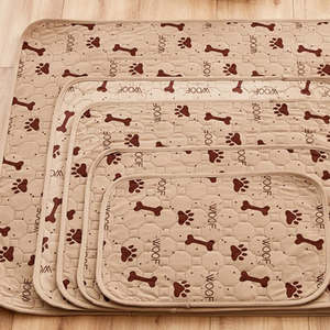 Professioneller Hersteller Gesteppte Schnelltrocknende Wiederverwendbare Hunde-Pipi-Matten Superabsorbierend Maschinenwaschbar Haustier-Trainingsunterlagen - Product Image 5