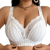 Soutien-gorge sans armatures pour femmes, taille plus, style gothique, pur désir, 2026, ultra-fin, confortable, grande poitrine, lingerie