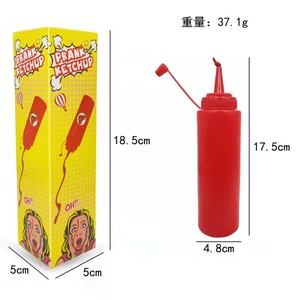 Bouteilles de Ketchup Farces et Attrapes, Sauce Tomate pour Blagues, Jouets Cool pour Adultes et Enfants, Articles Effrayants, Cadeaux Surprise Ketchup - Product Image 6
