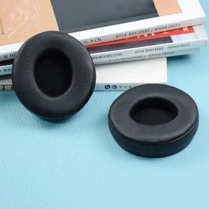 แผ่นรองหูฟังหนังสำรองสำหรับ <span class=keywords><strong>Monster</strong></span> <span class=keywords><strong>Beats</strong></span> Solo Pro ปลอกหุ้มป้องกัน แผ่นรองหูฟัง ฟองน้ำหุ้มหูฟัง ที่ครอบหู - Product Image 3