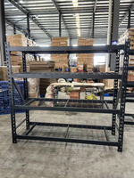 Nouvelle étagère en fer légère réglable avec protection contre la corrosion, unité de rangement multifonctionnelle, présentoir de vaisselle en Chine, supermarché
