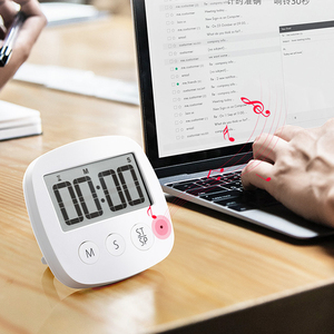 ducha estudio cronómetro alarma magnética reloj electrónico cocina cuenta atrás <span class=keywords><strong>tiempo</strong></span> temporizador - Product Image 2