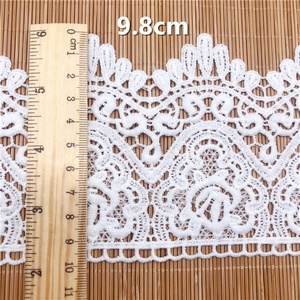 Arrivo di latte di seta tessuto di pizzo francese solubile in acqua floreale Tulle per matrimoni più GPO lacci di fiori moda da <span class=keywords><strong>Surat</strong></span> - Product Image 2