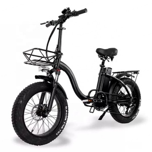 Nueva Bicicleta Eléctrica Plegable de 20 Pulgadas con Llantas Gruesas, 48V 500W, Aleación de Aluminio, para Adultos, con Caja de Cambios de 7 Velocidades - Product Image 6