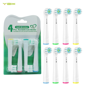 Têtes de brosse à dents de rechange Yabeikang OEM pour brosse à dents électrique en stock Têtes de brosse à dents de rechange YE643 8PCS - Product Image 1