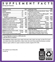 Gommes multivitaminées pour femmes - Nutrition quotidienne complète pour l'énergie et l'immunité, saveur de fruits rouges, 60 gommes